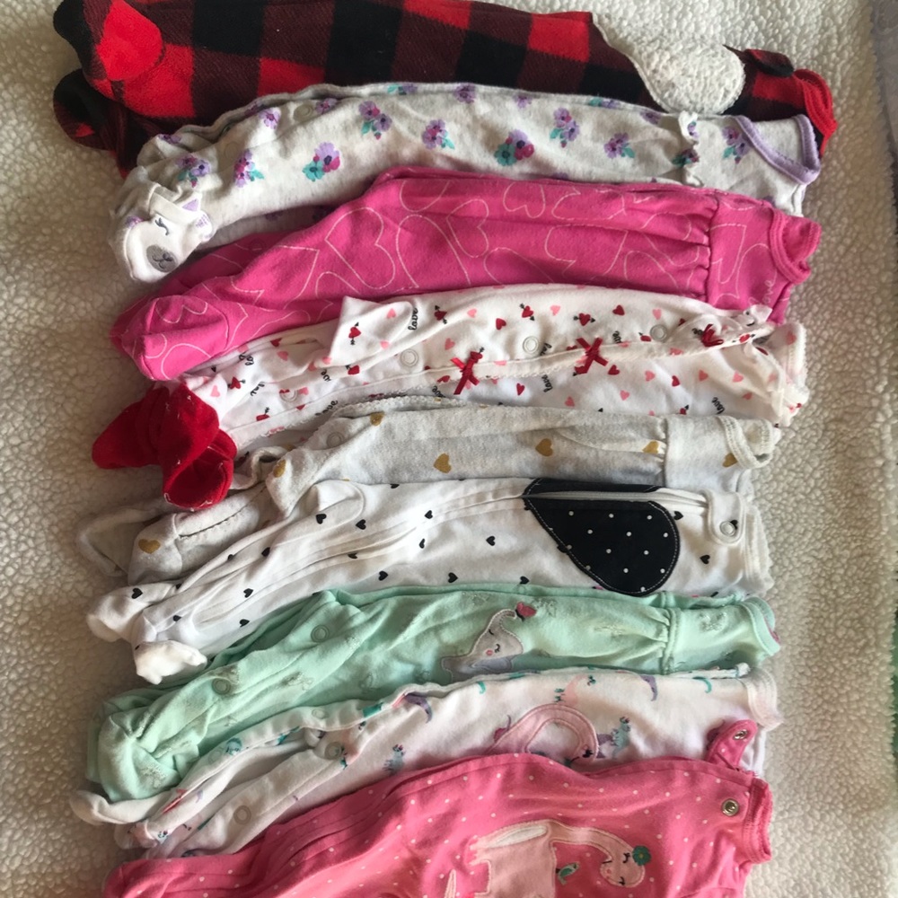 Carters Girls PJ Bundle